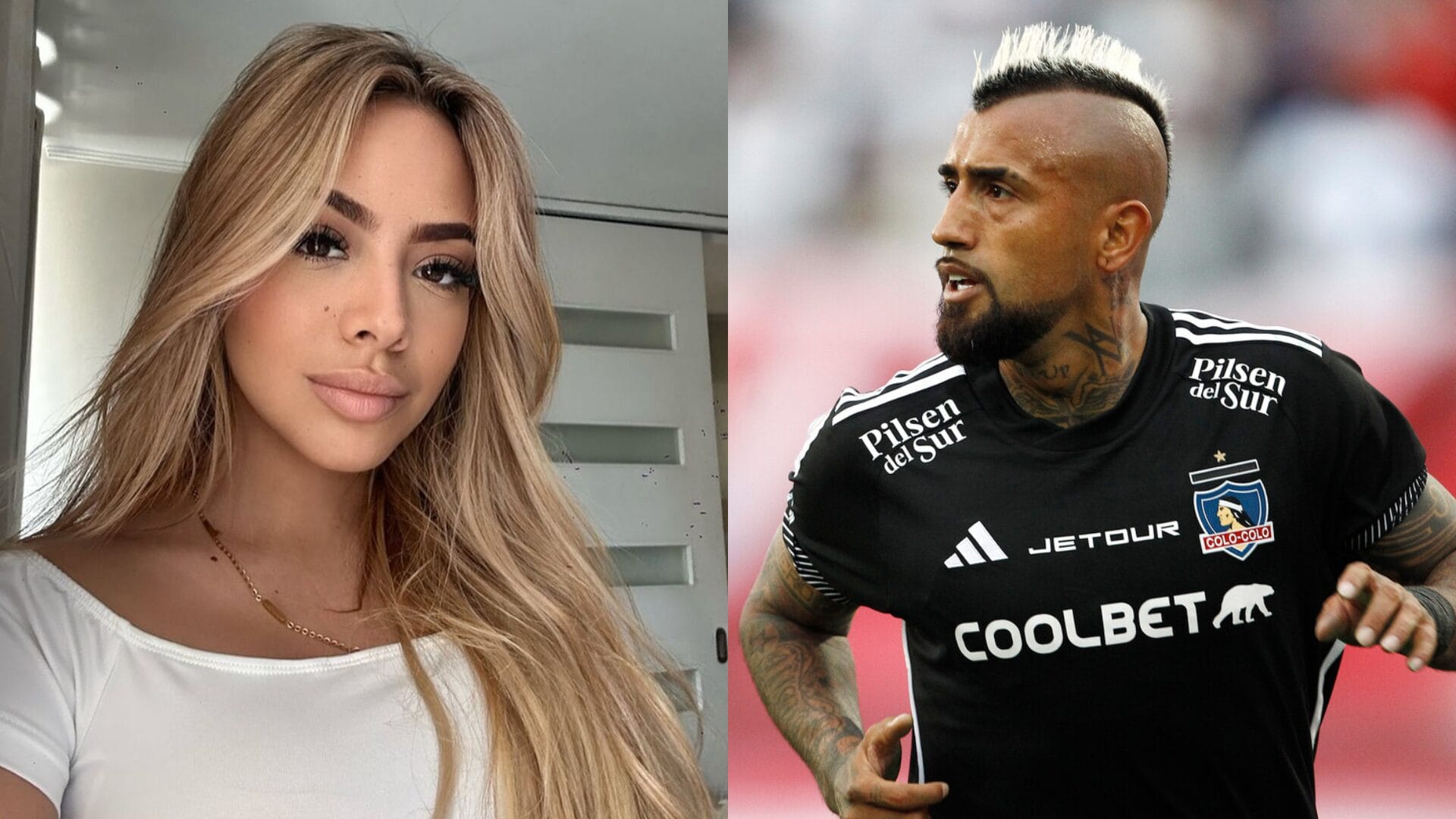Acusó grosera actitud del King: Modelo que defendió a Arturo Vidal arremetió con furia en contra del futbolista