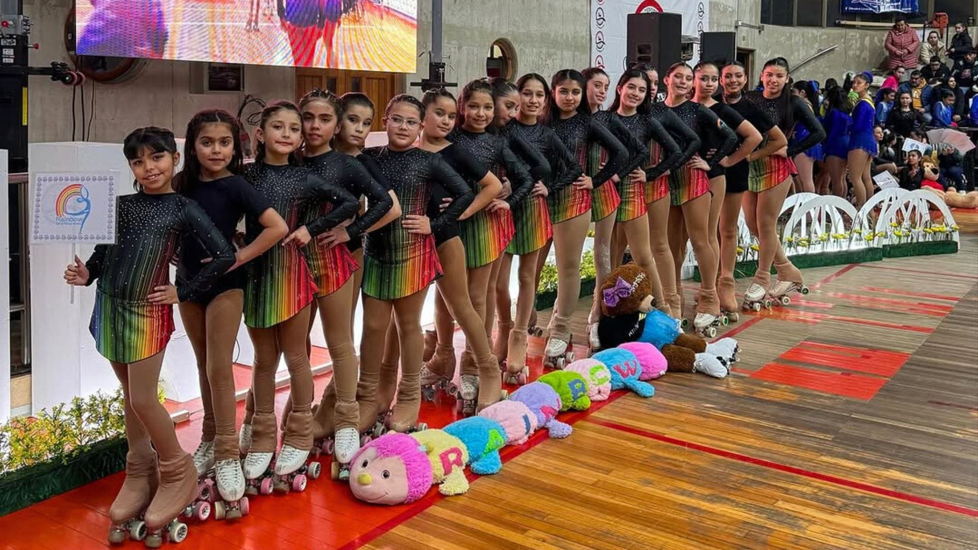 La Academia Rainbow: el semillero del patinaje artístico que brilla desde el Gran Concepción y Los Ángeles