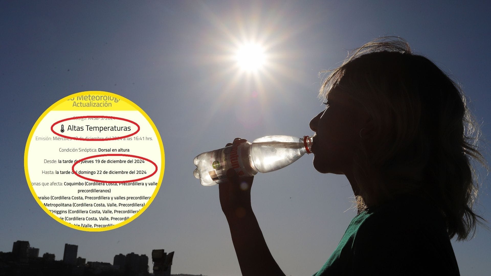 Alerta por altas temperaturas: Hasta cuánto podrían subir los termómetros este fin de semana en Chile