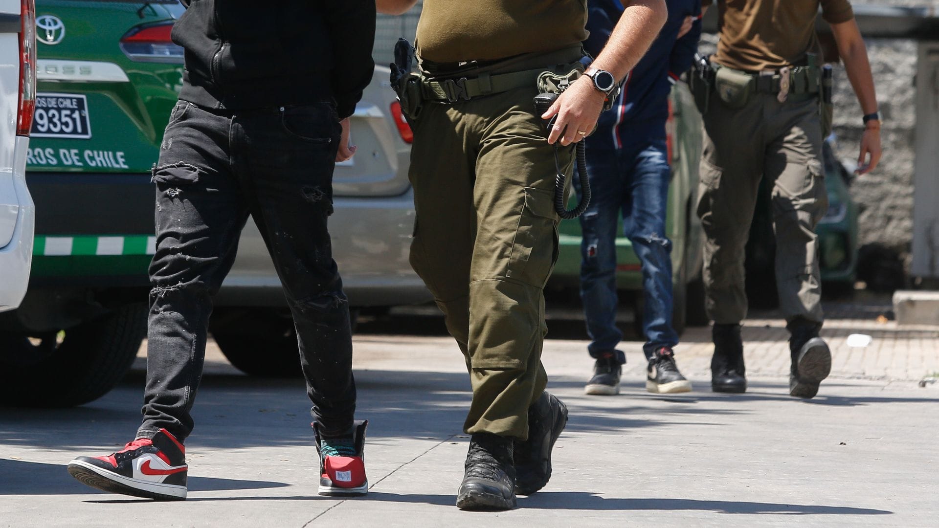 Intensa persecución entre Coronel y San Pedro de la Paz termina en choque y deja dos personas detenidas