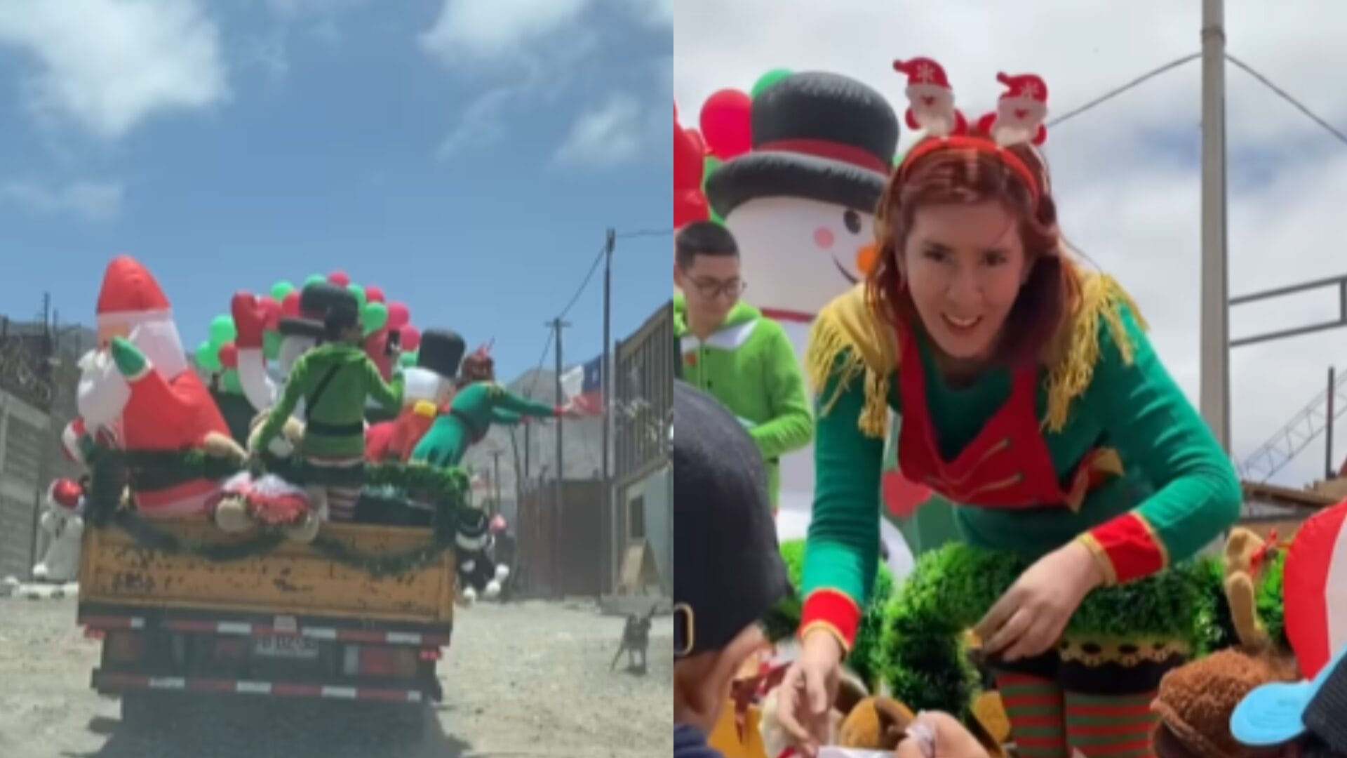 Duras críticas a Catalina Pérez por “lanzar” dulces a niños en actividad navideña: Diputada se defendió