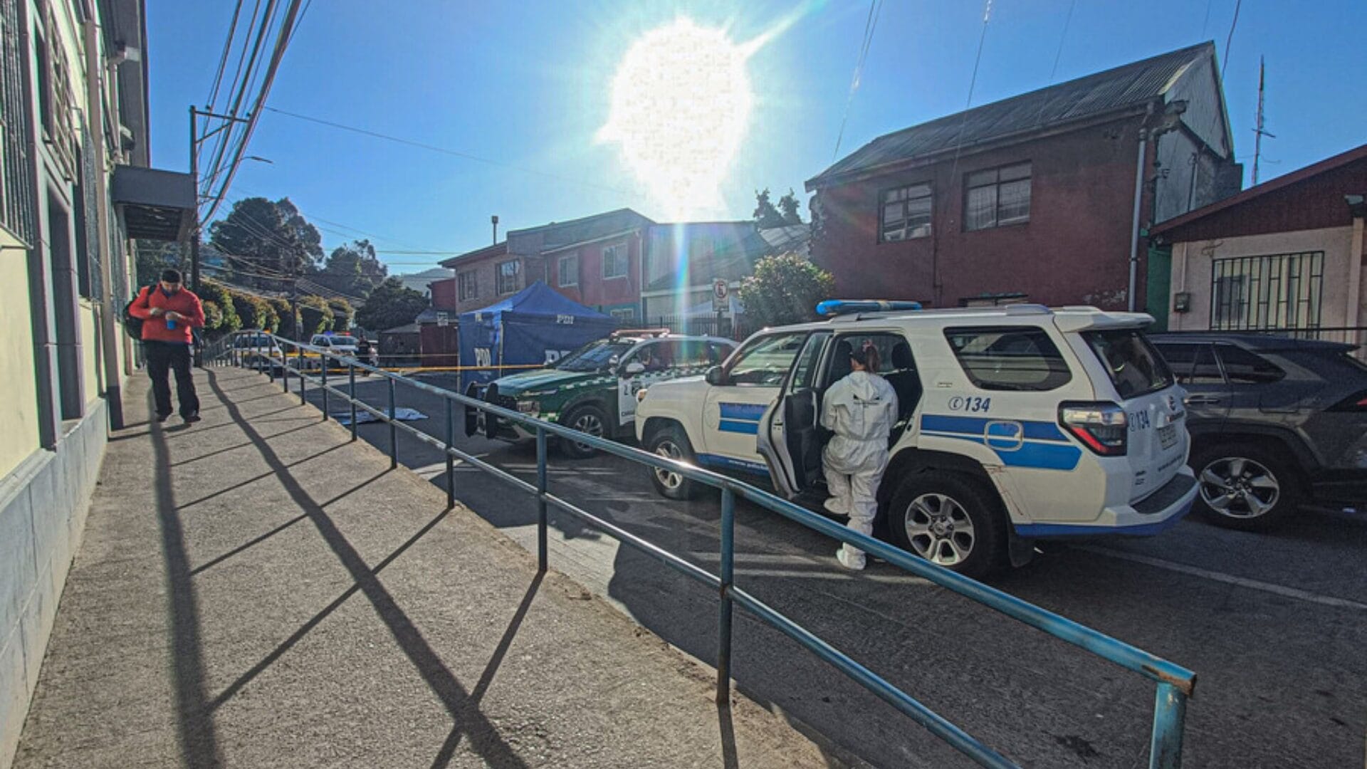 Cuerpo fue abandonado a las afueras del Hospital de Lota