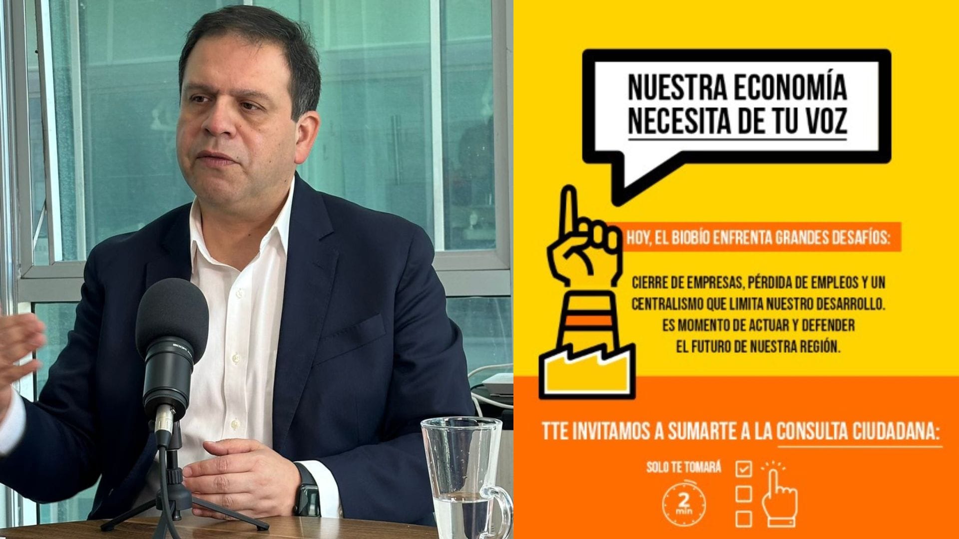 Desarrolla Biobío lanzó nueva consulta ciudadana sobre economía y la industria en la región