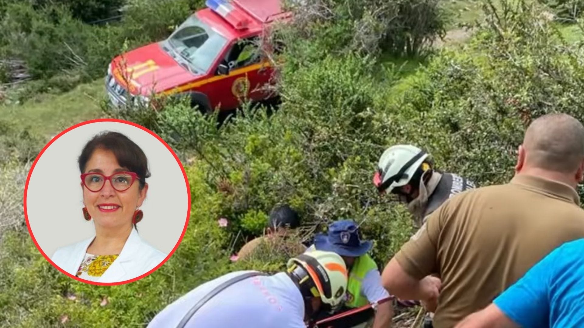 Reconocida doctora pierde la vida tras caer de gran altura mientras hacía trekking con su hijo en Futaleufú