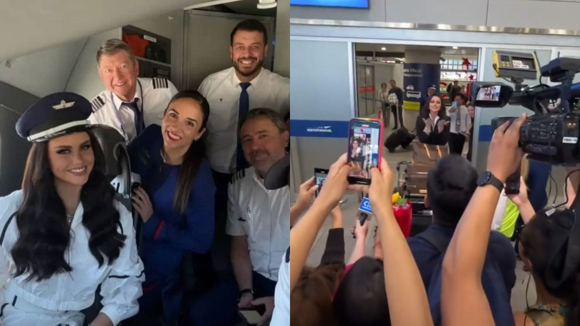 Emilia Dides regresa a Chile entre aplausos tras su destacado paso por Miss Universo 2024