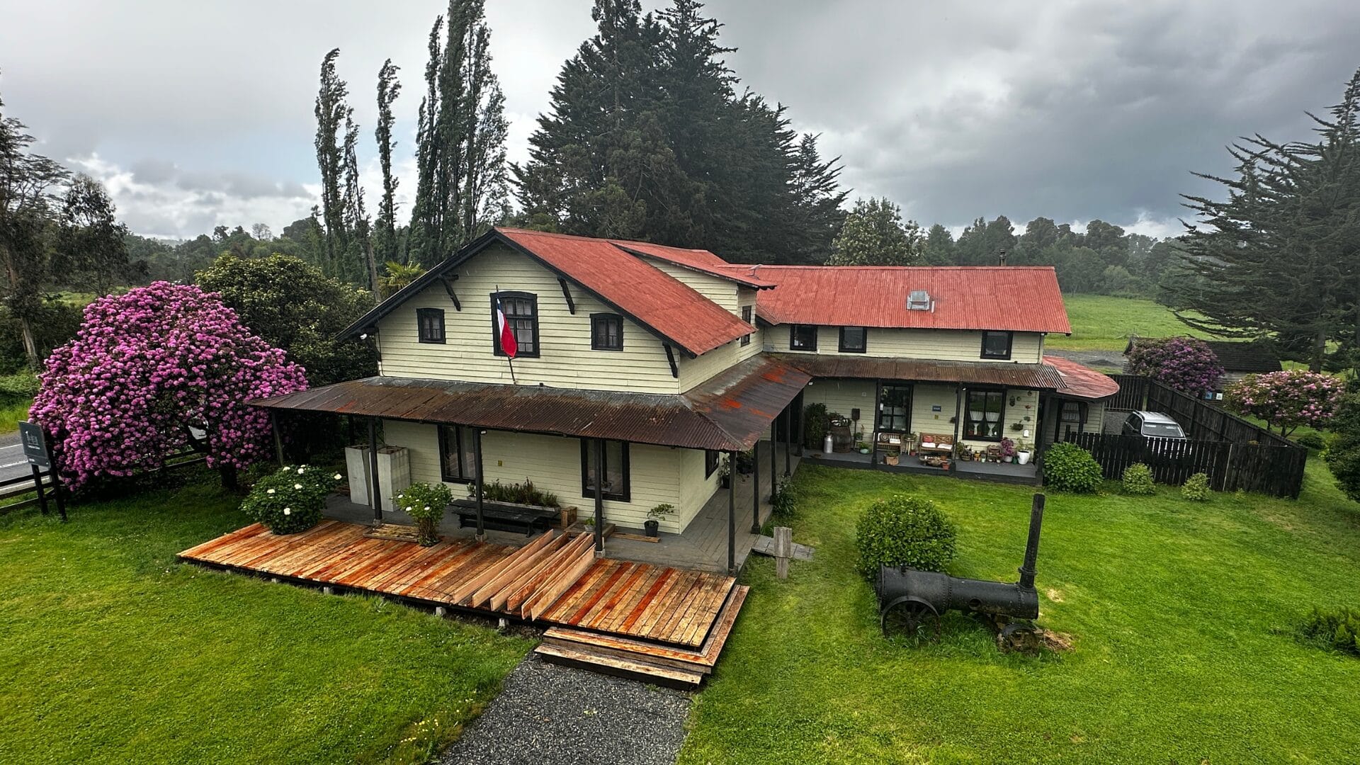 Fundo Los Chilcos: Un espacio lleno de historia y agricultura rural en la Cuenca del Lago Ranco