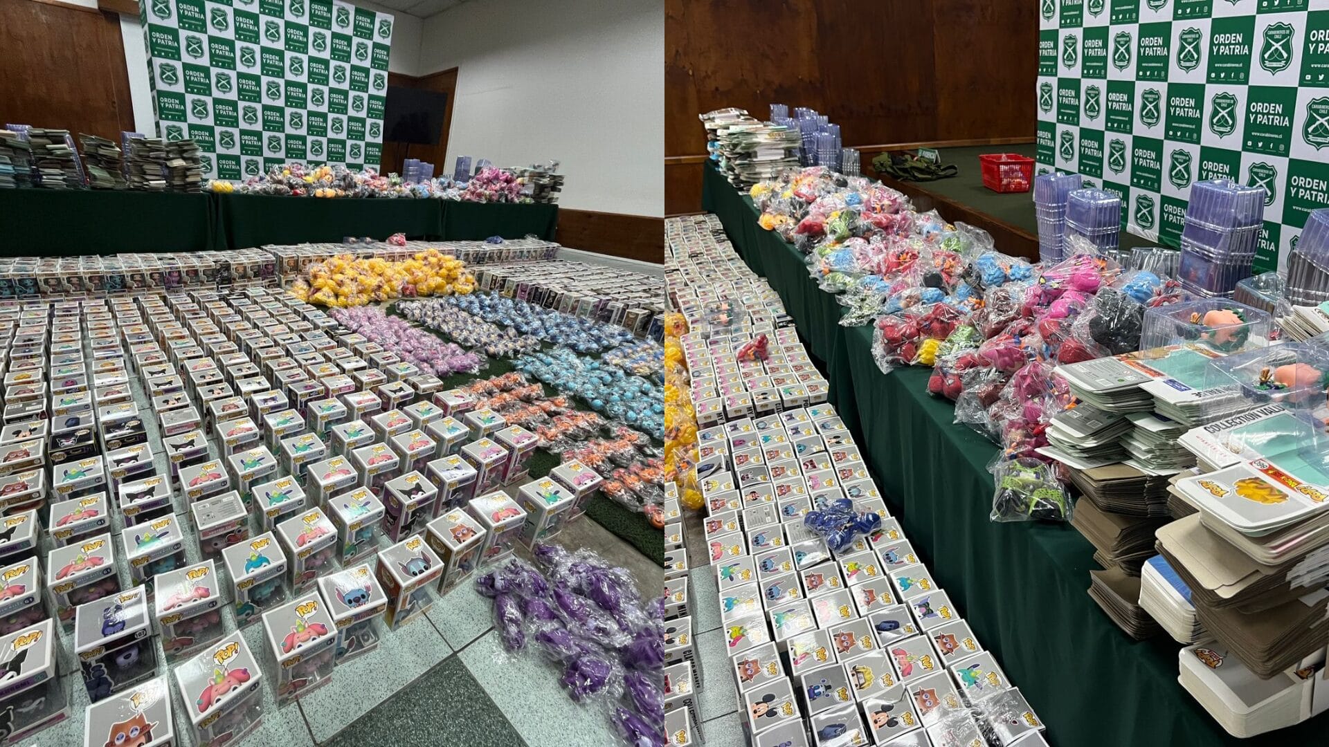 Más de 2 mil “Funko Pop” falsos se ofrecían para la venta en pleno centro de Concepción