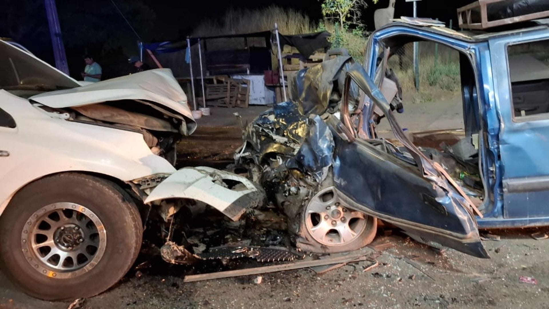 Adolescente de 16 años iba al volante: Violento accidente de tránsito deja un fallecido y cinco personas con lesiones graves en Lampa