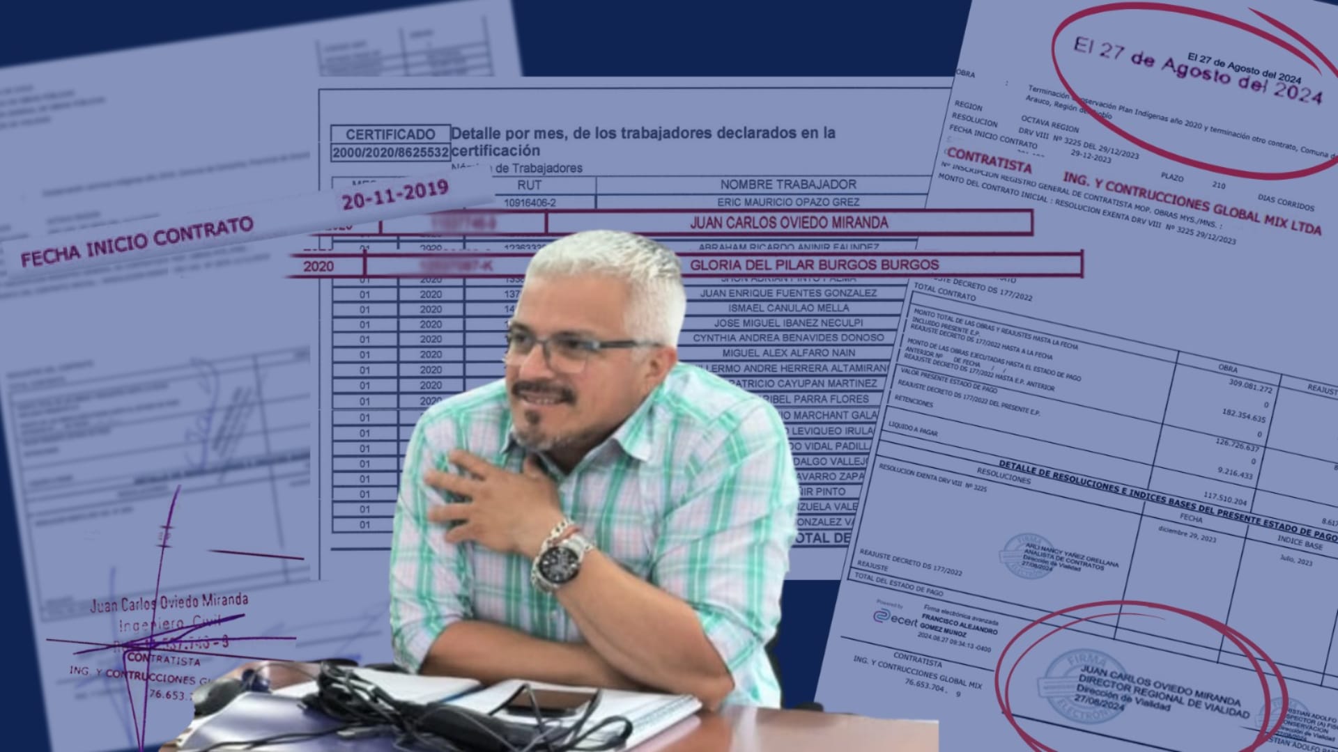 Destituyen a director regional de Vialidad en el Biobío por conflicto de interés: Su familia trabaja en empresa a la que autorizaba pagos