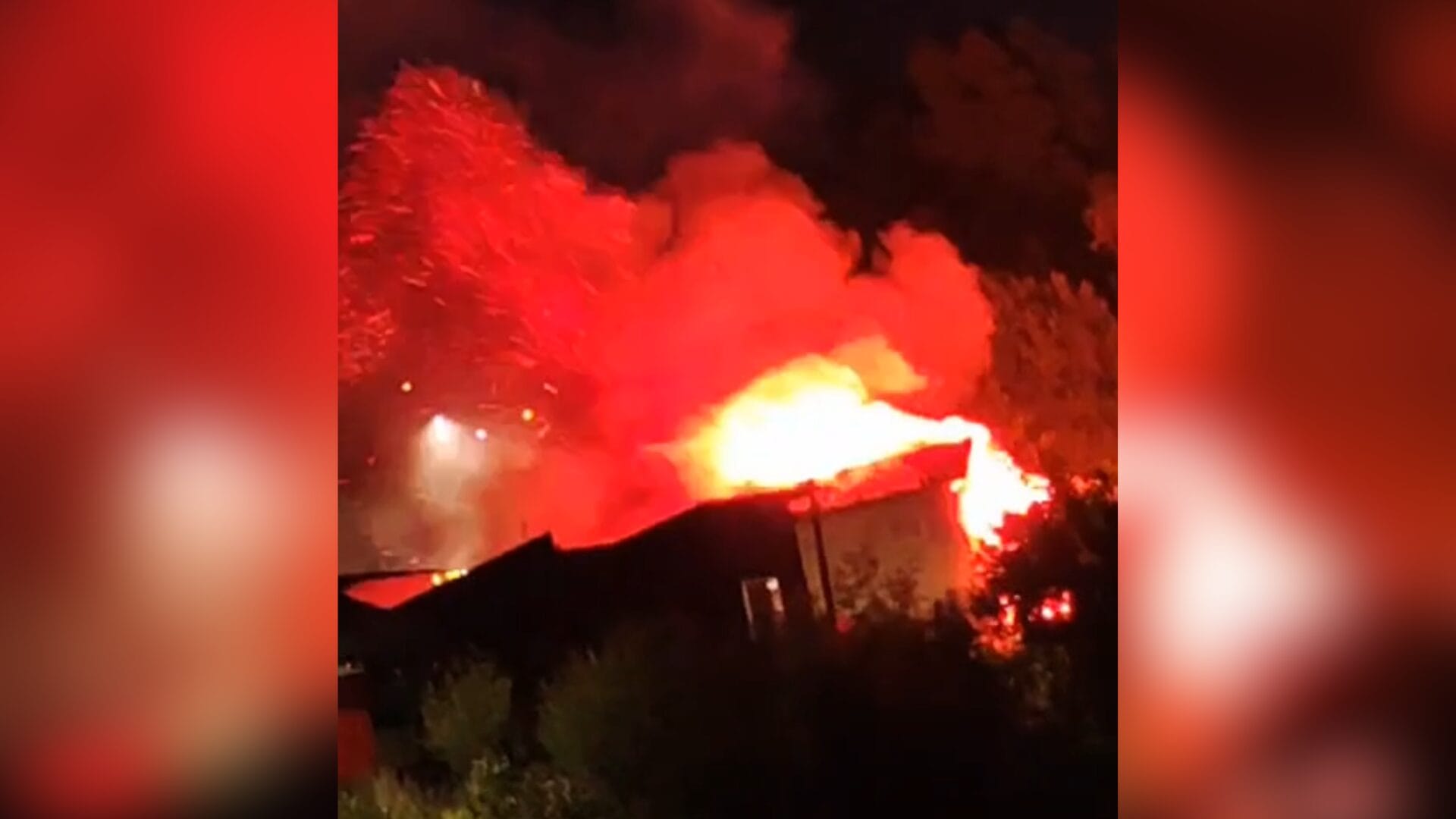 Incendio afectó cuatro viviendas en Lota: Adulto mayor resultó fallecido