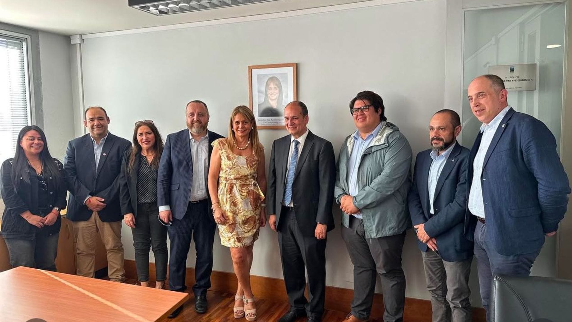 Gobierno Regional del Biobío inaugura salón “Jacqueline van Rysselberghe”