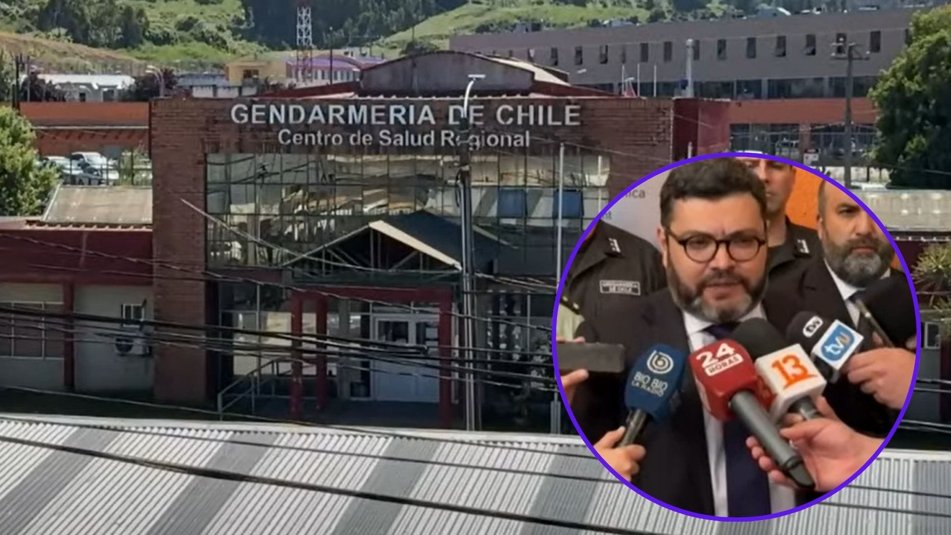 Las acciones de las autoridades tras el decapitado en cárcel de Concepción: Subsecretario de Justicia visita Centro de Cumplimiento Penitenciario Biobío