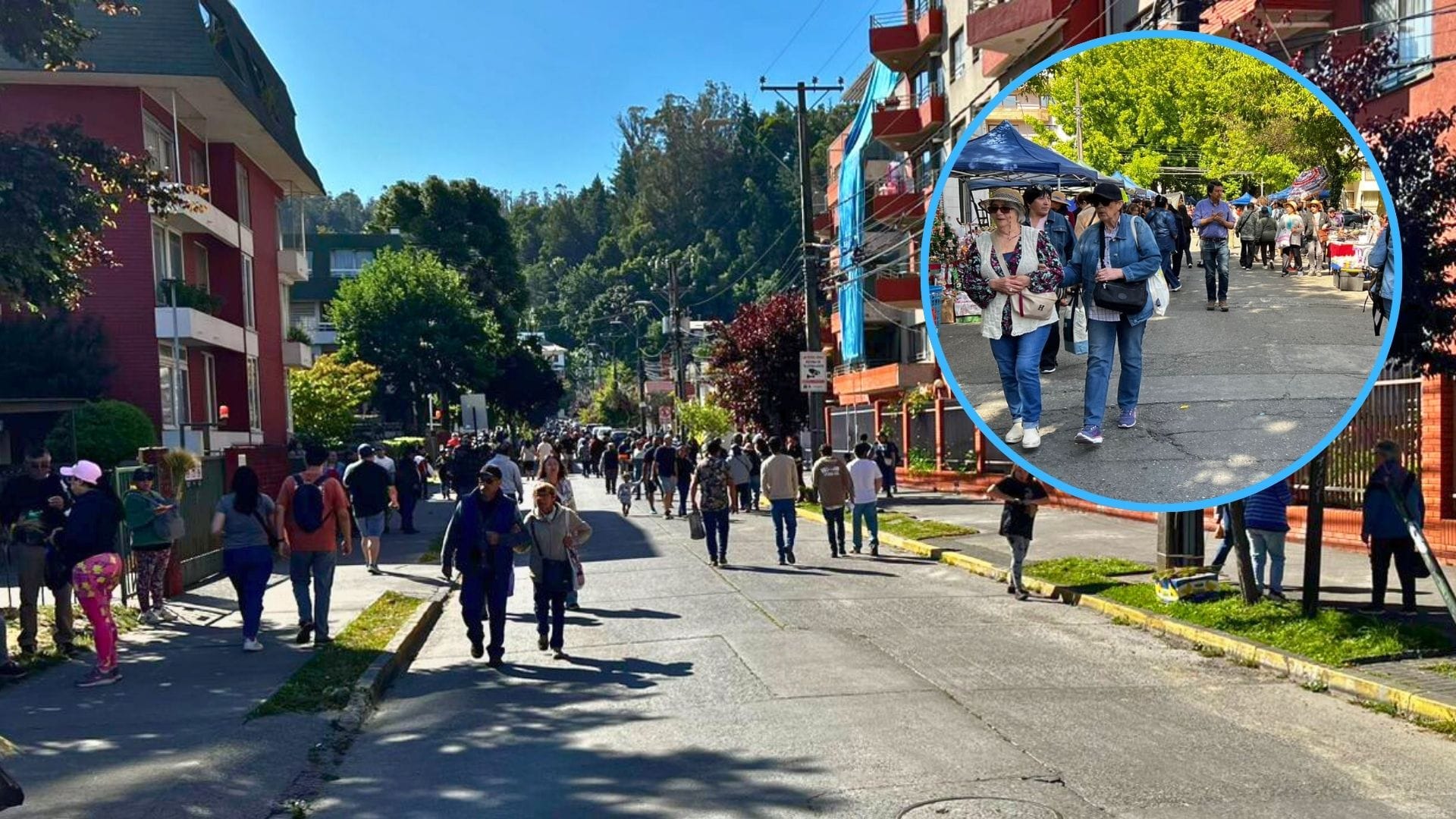 Masiva concurrencia de feligreses al cerro La Virgen en Concepción