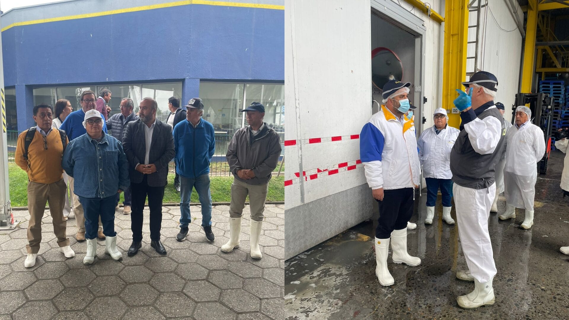 Delegado presidencial del Biobío visitó PacificBlu tras invitación del sindicato: Se dio en el marco de la discusión de fraccionamiento pesquero