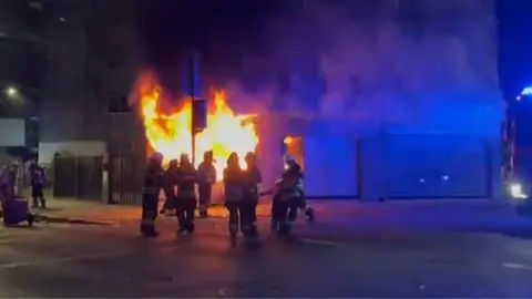 Incendio afectó a la destacada cafetería Griso de Concepción: fuego dañó su local en la Diagonal