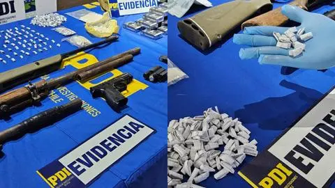 Desbaratan a banda criminal que se dedicaba a la venta de droga en Lota: 12 detenidos