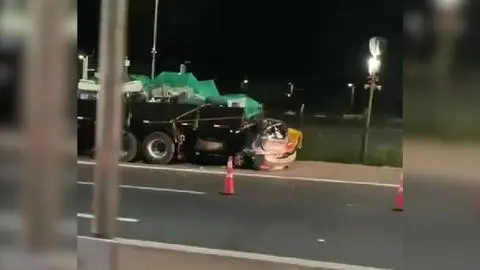 Conductor falleció tras impactarse contra un camión estacionado: Tragedia en la Ruta 5 Sur