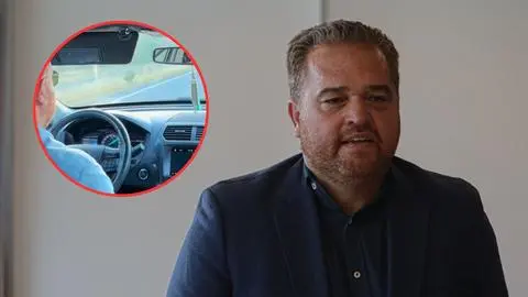 Sergio Giacaman pide disculpas en sus RRSS tras ser sorprendido conduciendo a exceso de velocidad