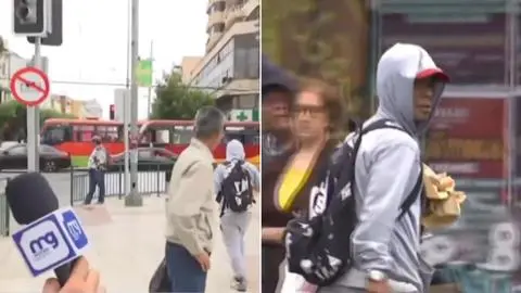 “Muy cobarde, con la cara tapada”: Equipo de Mucho Gusto sufre agresión durante despacho en vivo