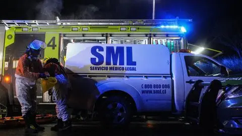 Conductor sufrió choque de alta energía: Una persona fallecida deja grave accidente de tránsito en la Ruta 5 a la altura de Ovalle