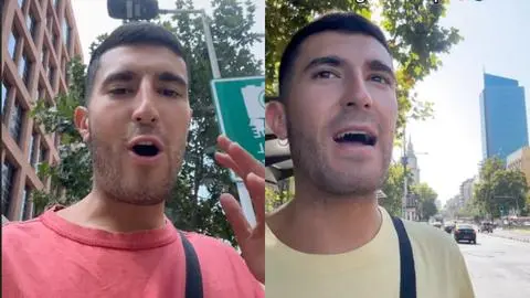 “Esto parece Europa”: Tiktoker español es viral tras quedar maravillado con Chile durante sus vacaciones
