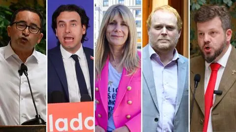 Estos son los candidatos que buscan llegar a La Moneda a 10 meses de las elecciones presidenciales 2025 en Chile