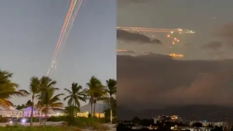 Impresionantes registros: Starship, el cohete más grande de Elon Musk, explota sobre el Caribe