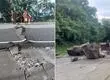 Reportan desprendimiento de rocas: Seguidilla de fuertes sismos provoca daños en edificios y carreteras en el sur de Filipinas