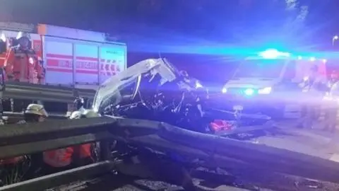 Vehículo perdió el control y chocó con una barrera: Conductor fallece tras accidente de alta energía en la Ruta 5 Sur a la altura de Padre las Casas
