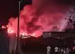 Un fallecido deja incendio en una toma: Al menos 13 casas fueron consumidas por el fuego en Colina