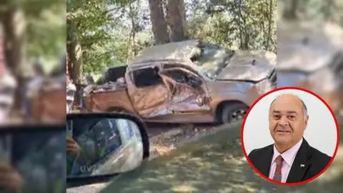 Ex Intendente del Biobío Jorge Ulloa sufre grave accidente camino a Florida