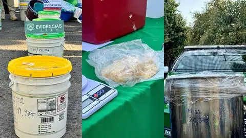 Concretan mayor incautación de metanfetamina en Chile: Conocido cartel mexicano está detrás del ingreso de 844 kilos de droga