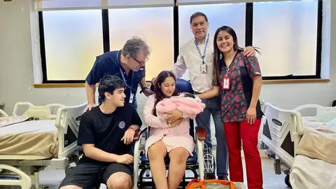¡Bienvenida Sophie!: Nació la primera bebé del año en la Provincia del Biobío