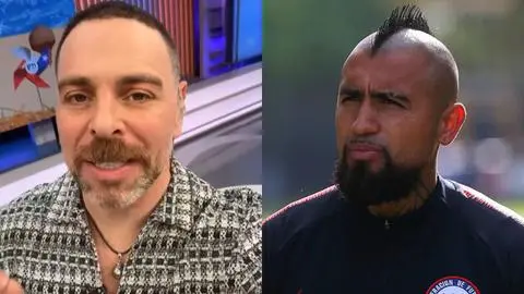 José Antonio Neme se disculpa en vivo con Arturo Vidal tras polémico comentario que sacó de sus casillas al King