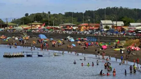 Con una conocida banda de cumbia: Caleta Lenga celebra la Fiesta de la Macha