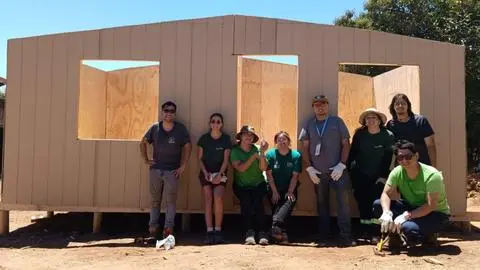 Estudiantes de Santo Tomás finalizan Trabajos Voluntarios de Verano Tomé 2025