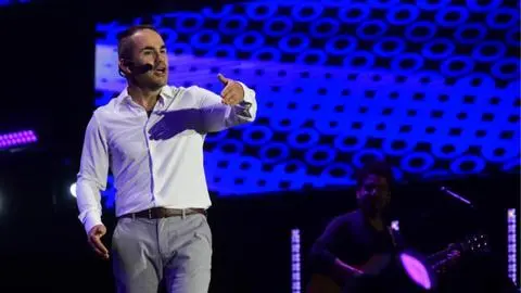 Así fue la pifiadera que recibió Juan Pablo Flores en Festival de Las Condes: “Me comí un pedazo de la rutina”