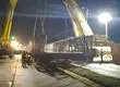 Avanza reposición de Puente Perales en Talcahuano: Serviu sacó el puente mecano durante la madrugada