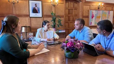 Gobernador Giacaman comienza a activar coordinaciones con el Gobierno Central