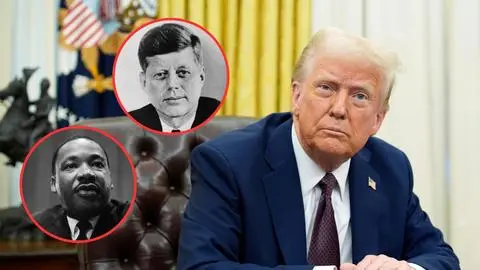 Donald Trump desclasificará información de los asesinatos de John F. Kennedy y Martin Luther King