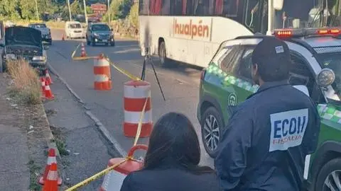 Acusan a hombre de matar a persona que quedó en “panne” en carretera de Lota: Lo dejaron en prisión