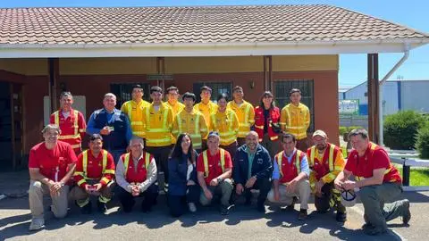 Día del Brigadista Forestal: Autoridades visitan Base Escuadrón y reconocen labor de brigadistas