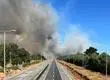 Incendio forestal en Collipulli: Corte en Ruta 5 Sur, evacuaciones en curso y adelanto del Toque de Queda