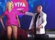 Di Mondo sufre percance en programa “Viva Viña”: Su corto vestido deja poco a la imaginación