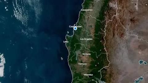 ¿De donde viene el humo que se siente este viernes en el Gran Concepción?