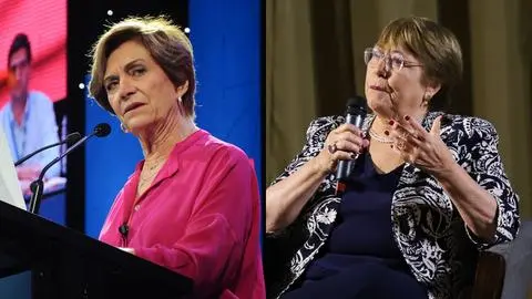 Cadem: Un 55% está decidido o podría votar por Evelyn Matthei y un 50% por Michelle Bachelet en las próximas presidenciales