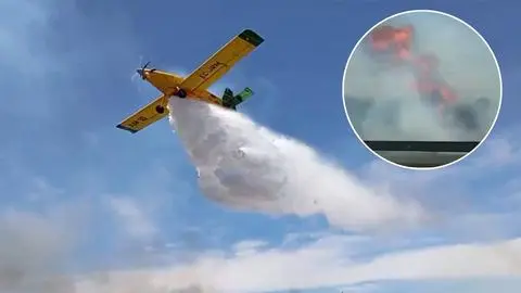 Se reactivan focos de incendio en la Ruta 5 Sur sector Ercilla: Tránsito abierto sólo para vehículos de emergencia