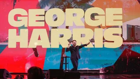 Fracaso en el humor y alto rating: George Harris fue el segundo número más visto de la primera noche de Viña 2025
