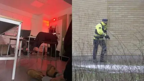 Reportan al menos 10 personas fallecidas y múltiples heridos tras tiroteo al interior de centro educativo para adultos en Suecia