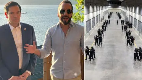 Bukele ofrece su megacárcel a EEUU para deportar migrantes indocumentados detenidos por crímenes graves
